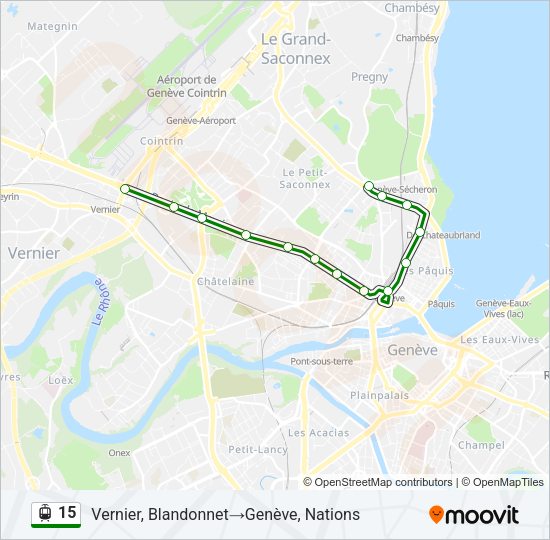 15 Light Rail Line Map