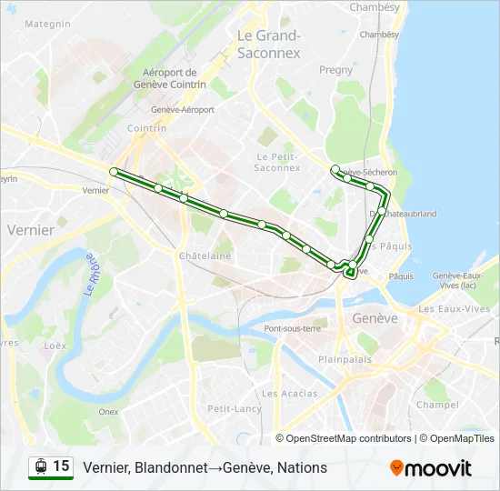 15 Light Rail Line Map