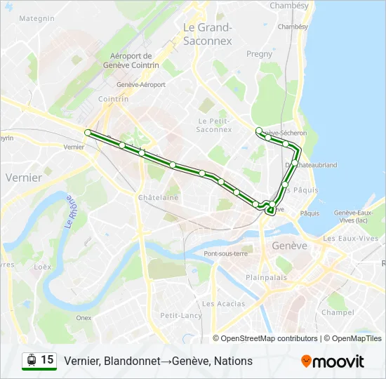 15 Light Rail Line Map
