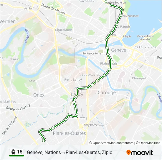 15 Light Rail Line Map