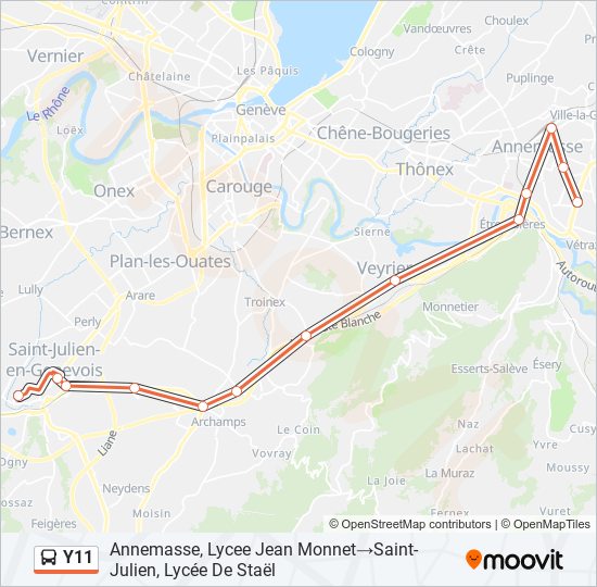 Y11  Line Map