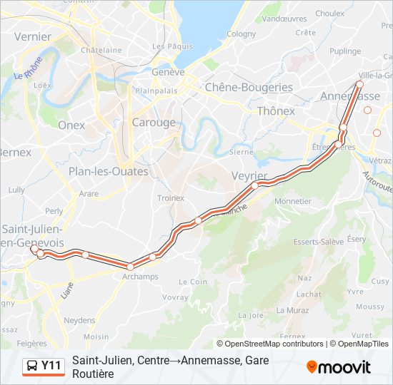 Y11  Line Map