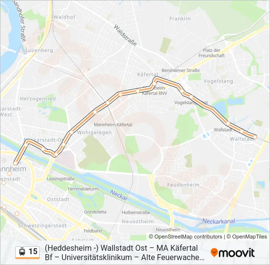 15 Light Rail Line Map