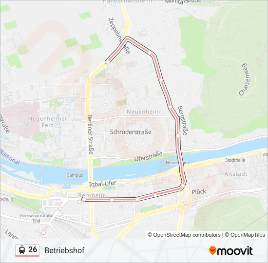 26 Light Rail Line Map