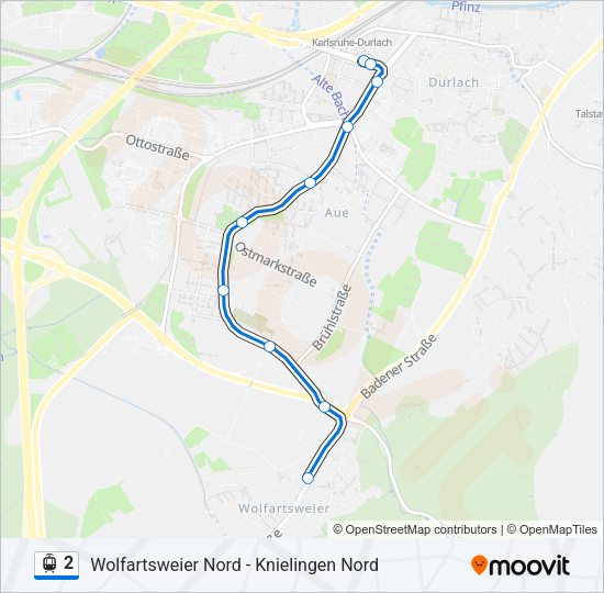 2 Light Rail Line Map