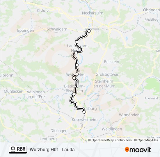 RB8  Line Map