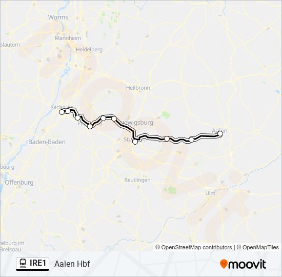 IRE1  Line Map