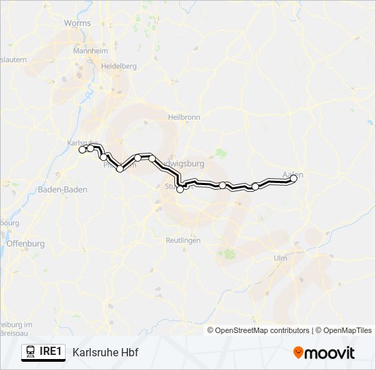 IRE1  Line Map