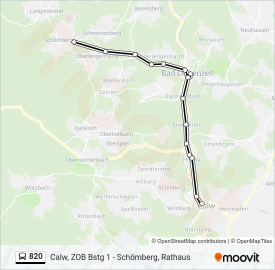 820  Line Map