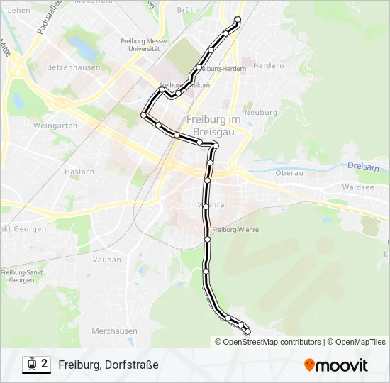 2 Light Rail Line Map