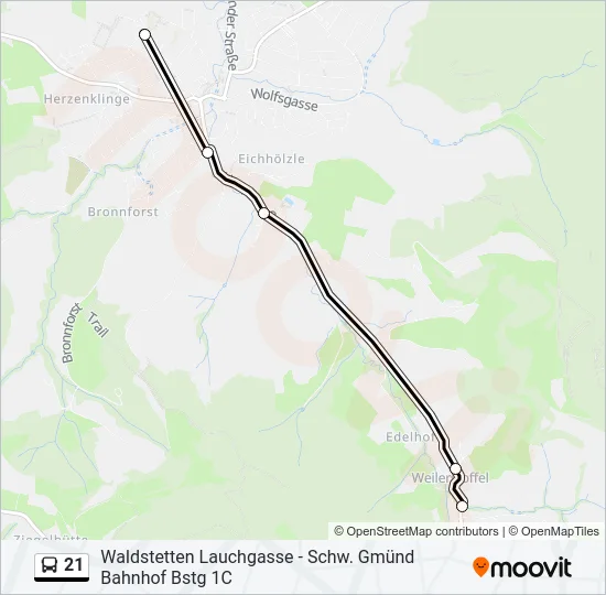 21  Line Map