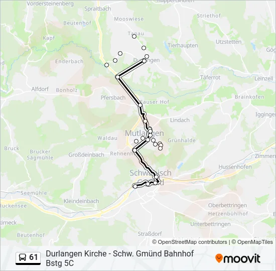 61  Line Map