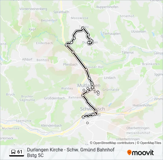 61  Line Map