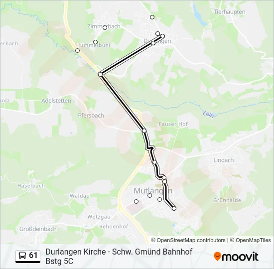61  Line Map
