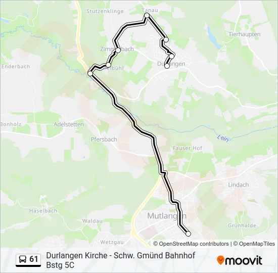 61  Line Map