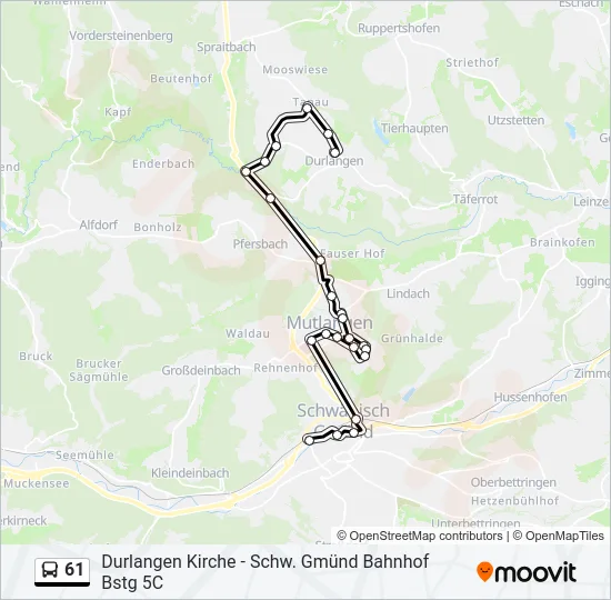 61  Line Map
