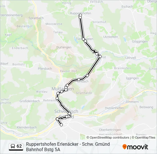 62  Line Map
