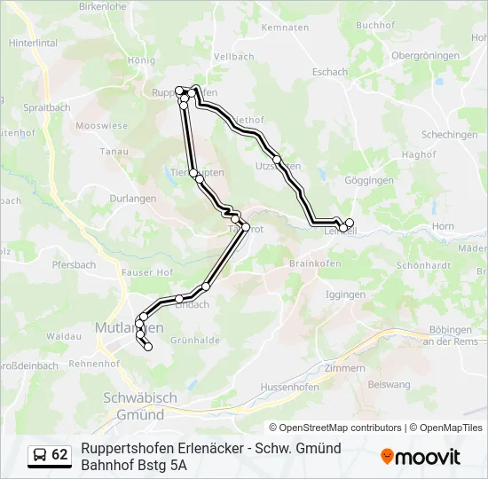 62  Line Map