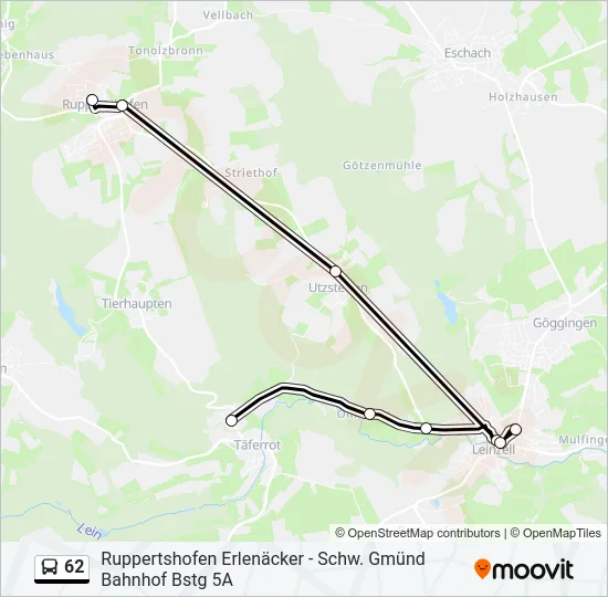 62  Line Map