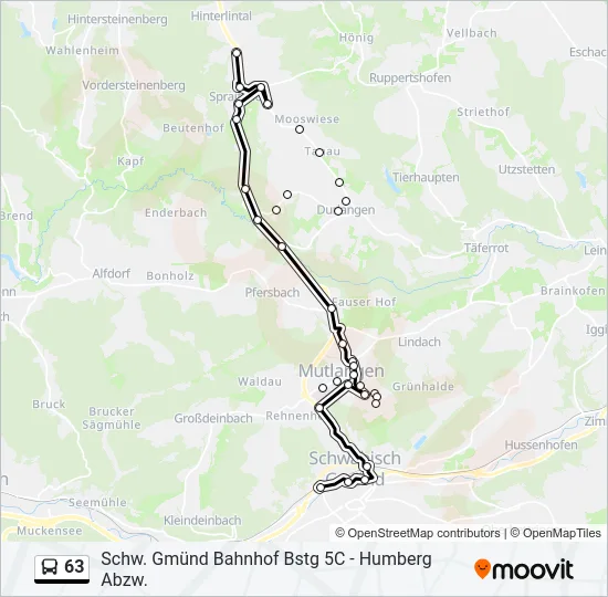63  Line Map
