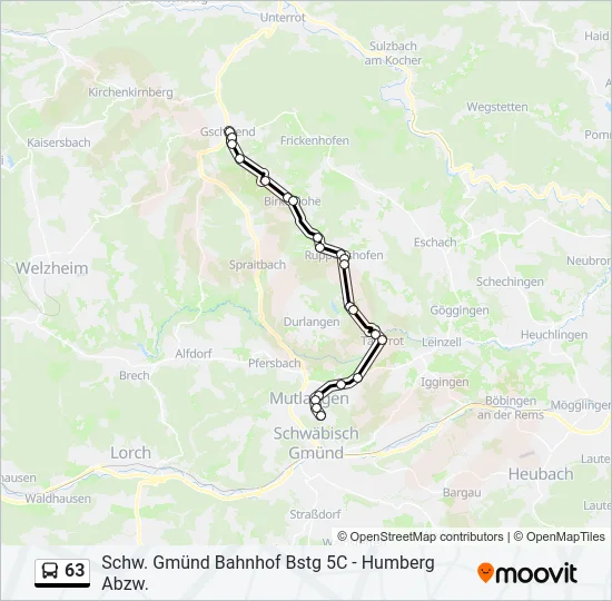 63  Line Map
