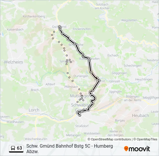 63  Line Map
