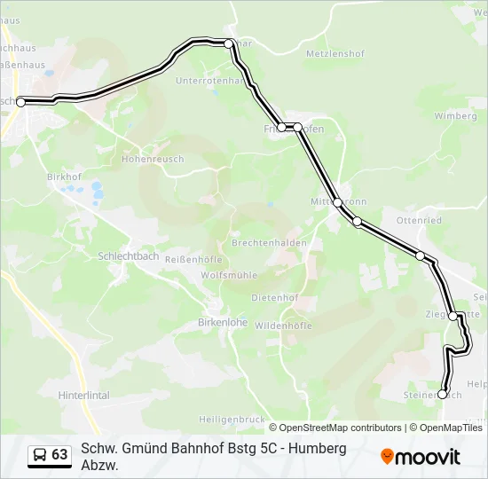 63  Line Map