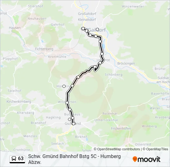63  Line Map