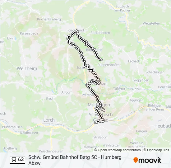 63  Line Map