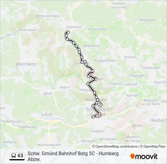 63  Line Map