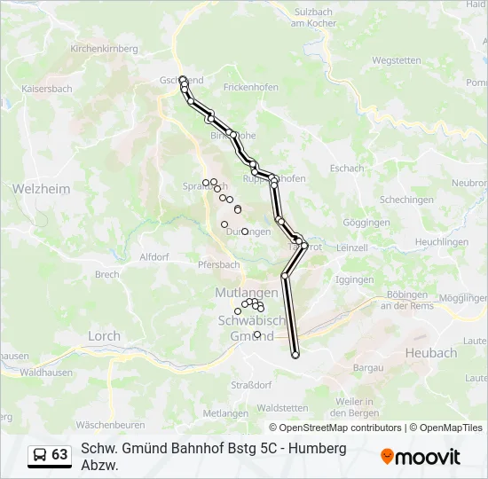 63  Line Map