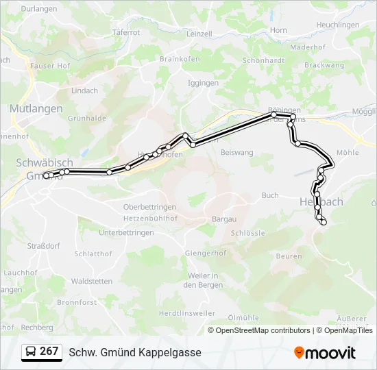 267  Line Map