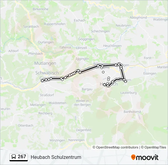 267  Line Map