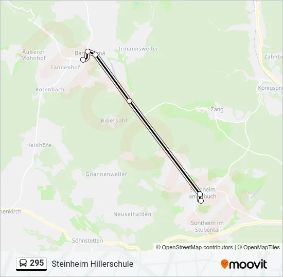 295  Line Map