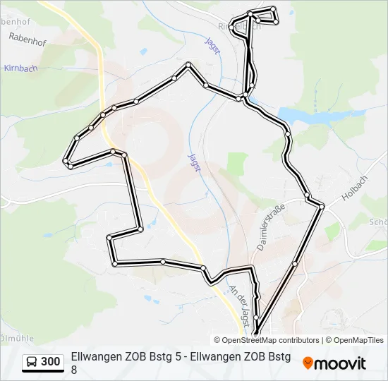 300  Line Map
