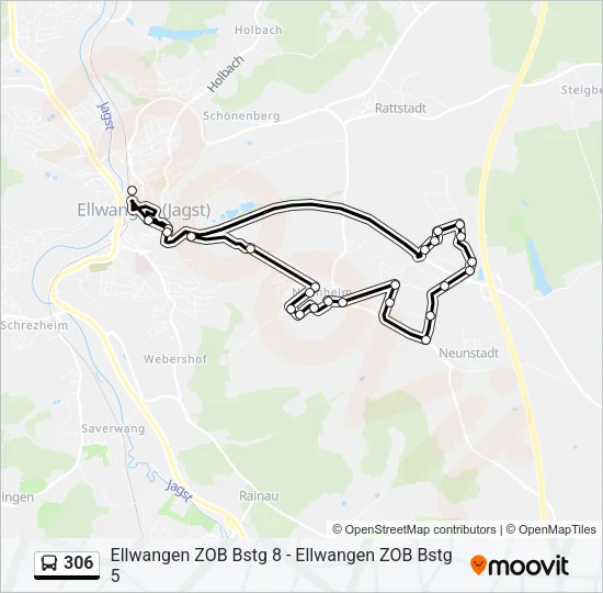 306  Line Map