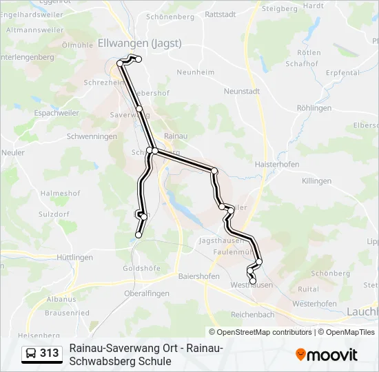 313  Line Map