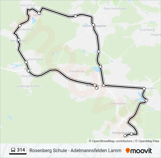 314  Line Map