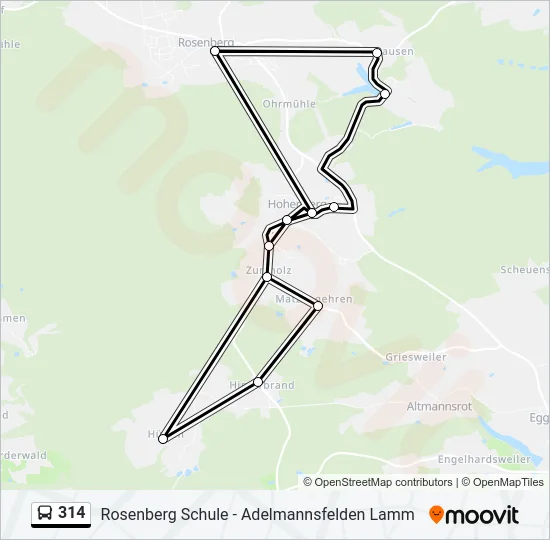314  Line Map