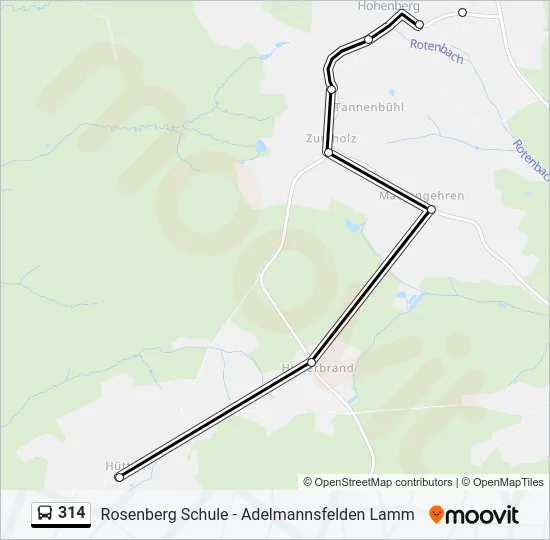 314  Line Map