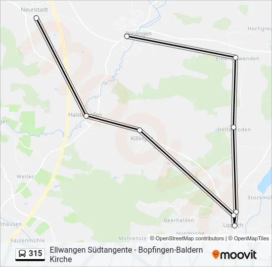 315  Line Map