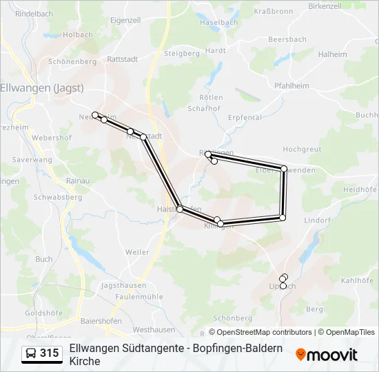 315  Line Map
