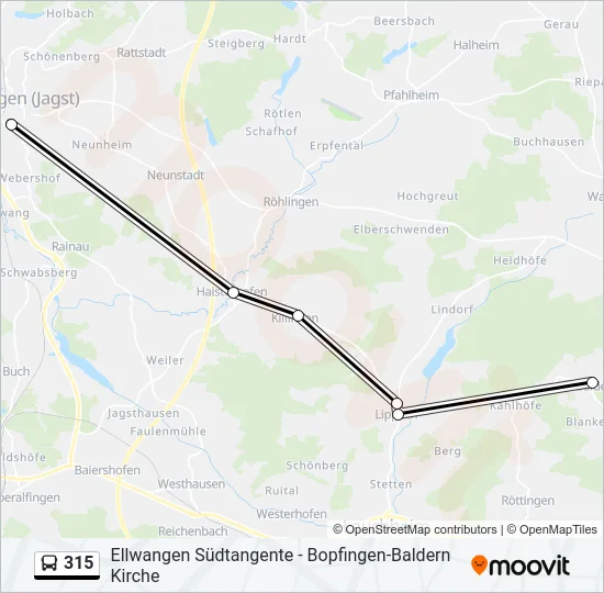 315  Line Map