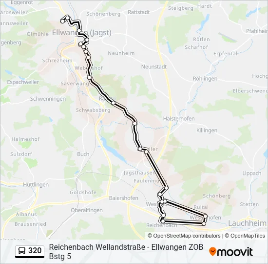 320  Line Map