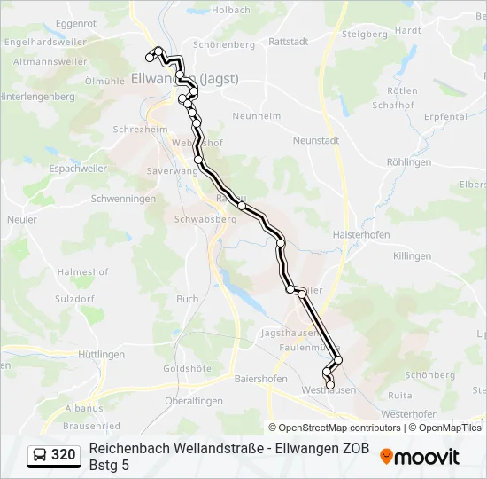 320  Line Map