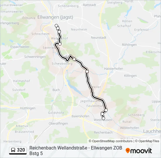 320  Line Map