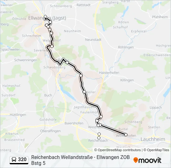 320  Line Map