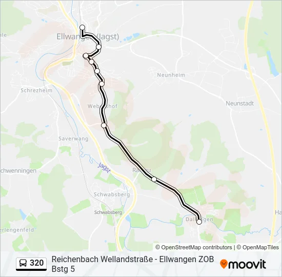 320  Line Map