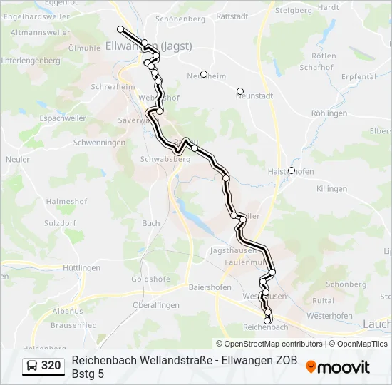 320  Line Map