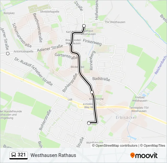 321  Line Map